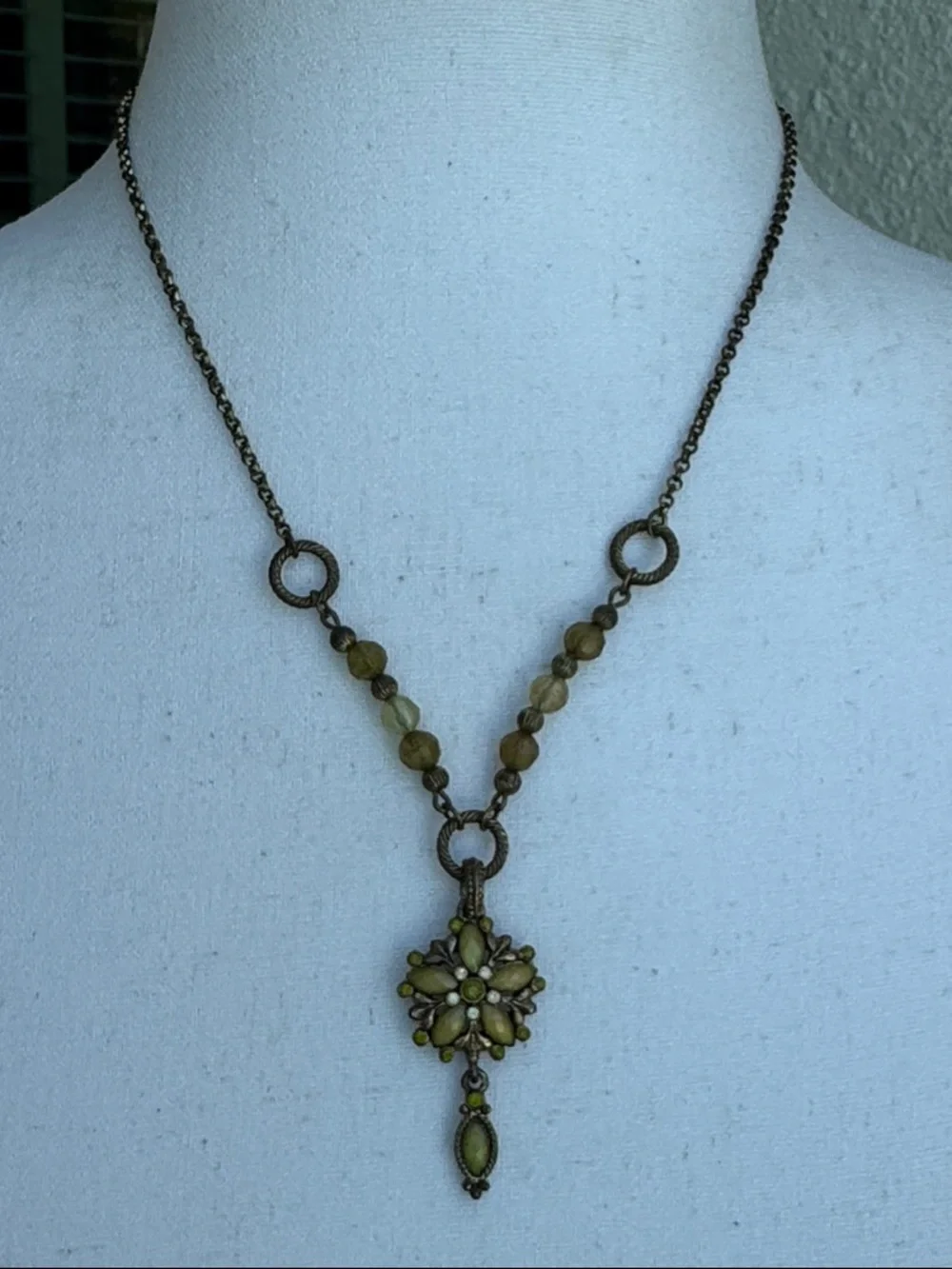 Vintage 1928 statement necklace - Picture 2 of 6